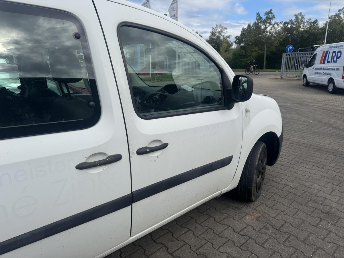 Renault Kangoo 2 original T&uuml;r vorn rechts Wei&szlig; Rohbau Bj.2008